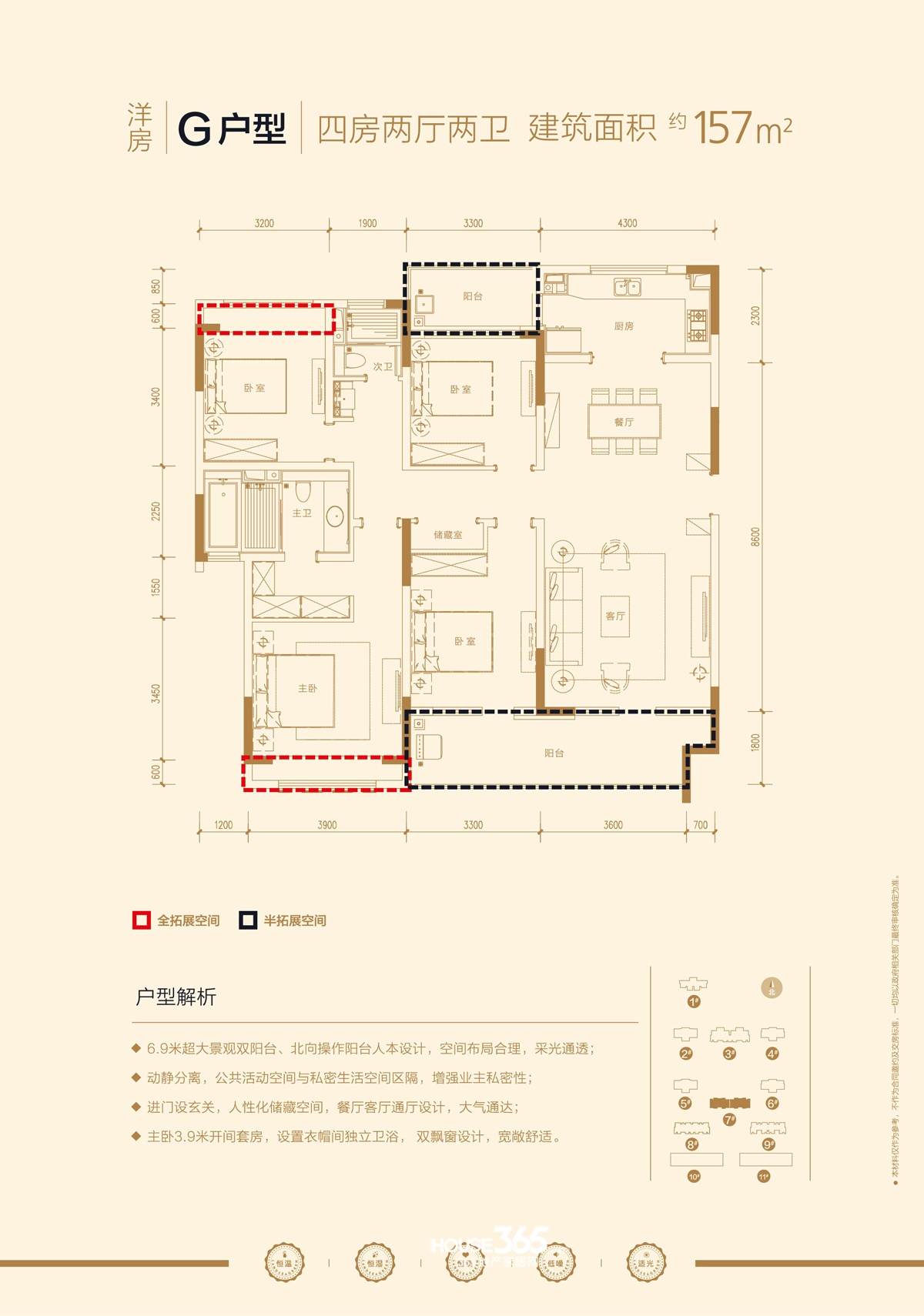 皖新朗诗绿郡g户型