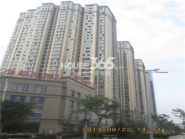麟凤尊汇C1/C2/C3#楼施工进度图（摄于2014.8.22）