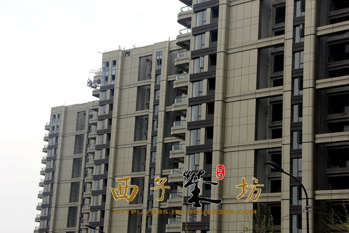 浙能广宇锦润公寓外立面局部图 2015年4月摄