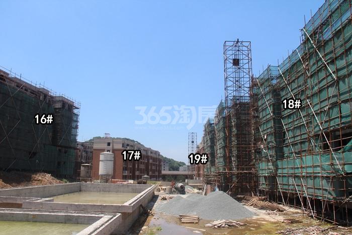 坤和求是里项目16—19号楼施工进程图（2015.7）