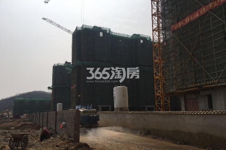 银亿东城在建楼栋实景图（3.14）