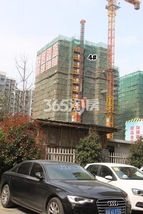 天阳明朗4号楼施工实景图 2016年3月摄