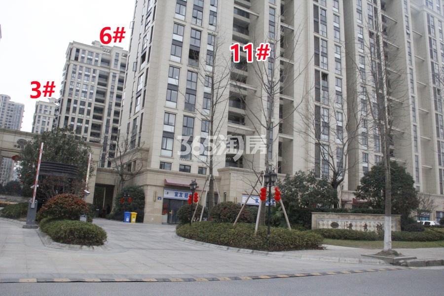 中国铁建青秀城3、6、11号楼现房实景图 2017年3月摄