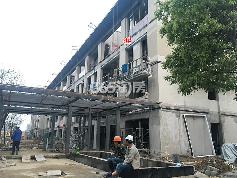 融创溪涧堂9号楼施工进程（2017.4）