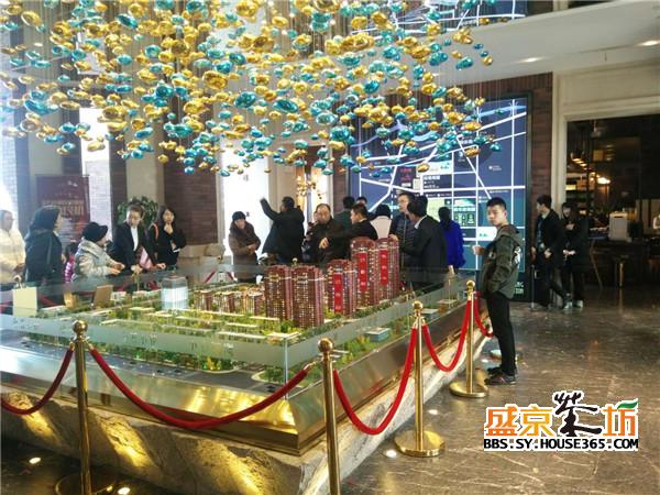 金石小镇看房现场