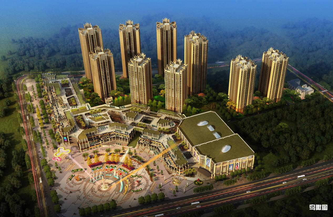 华岩新城商圈地作为重庆九龙坡区"十一五"末着手规划打造的都市